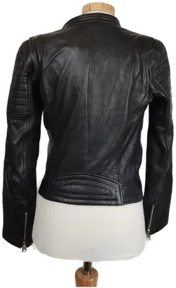 Zara Damen Biker Jacke schwarz Gr. XS - Bild 2