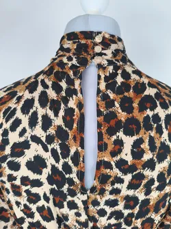 Damenkleid Leopardenlook Only Gr. S - Bild 4