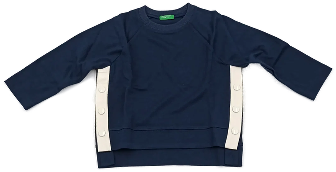 United Colors of Benetton Kindershirt dunkelblau Gr. 2Y - Bild 1