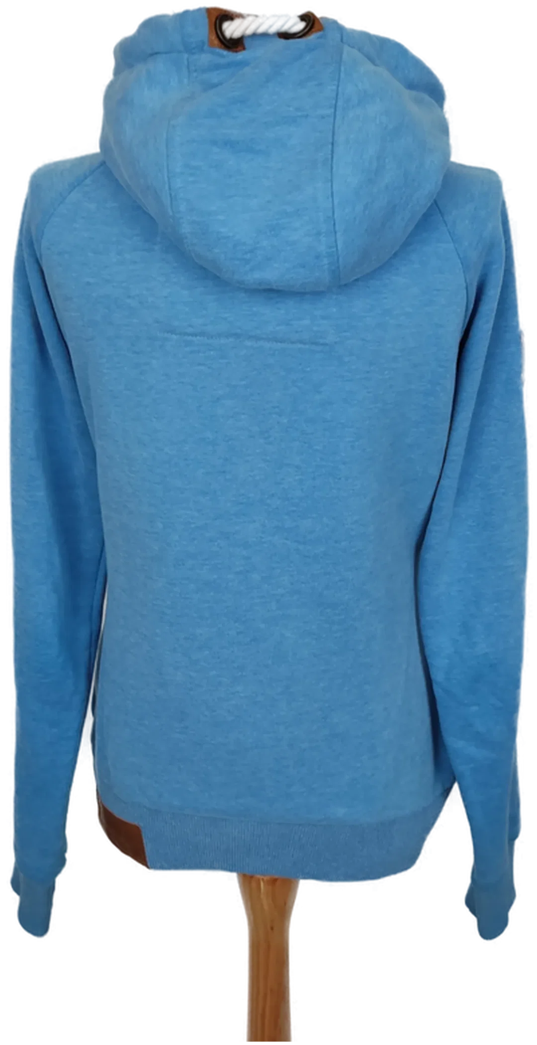 Naketano Damen Sweater Jacke Hellblau Gr. S – Bild 4