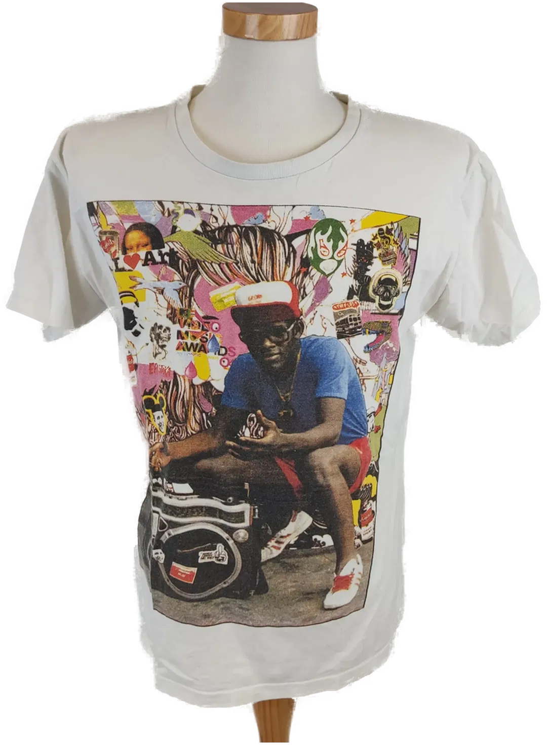 ARAINA Herrenkurzarm T-Shirt weiß - Gr.50 - Bild 1