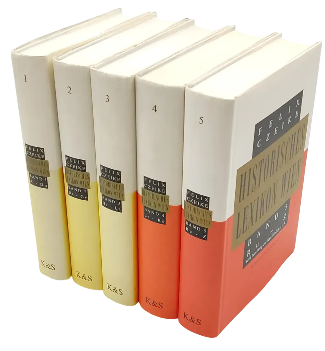 Historisches Lexikon Wien in 5 Bänden - Felix Czeike - Bild 2