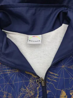 Bogner Damen Jacke Blau/Gold, Gr. S, Vintage - Bild 3