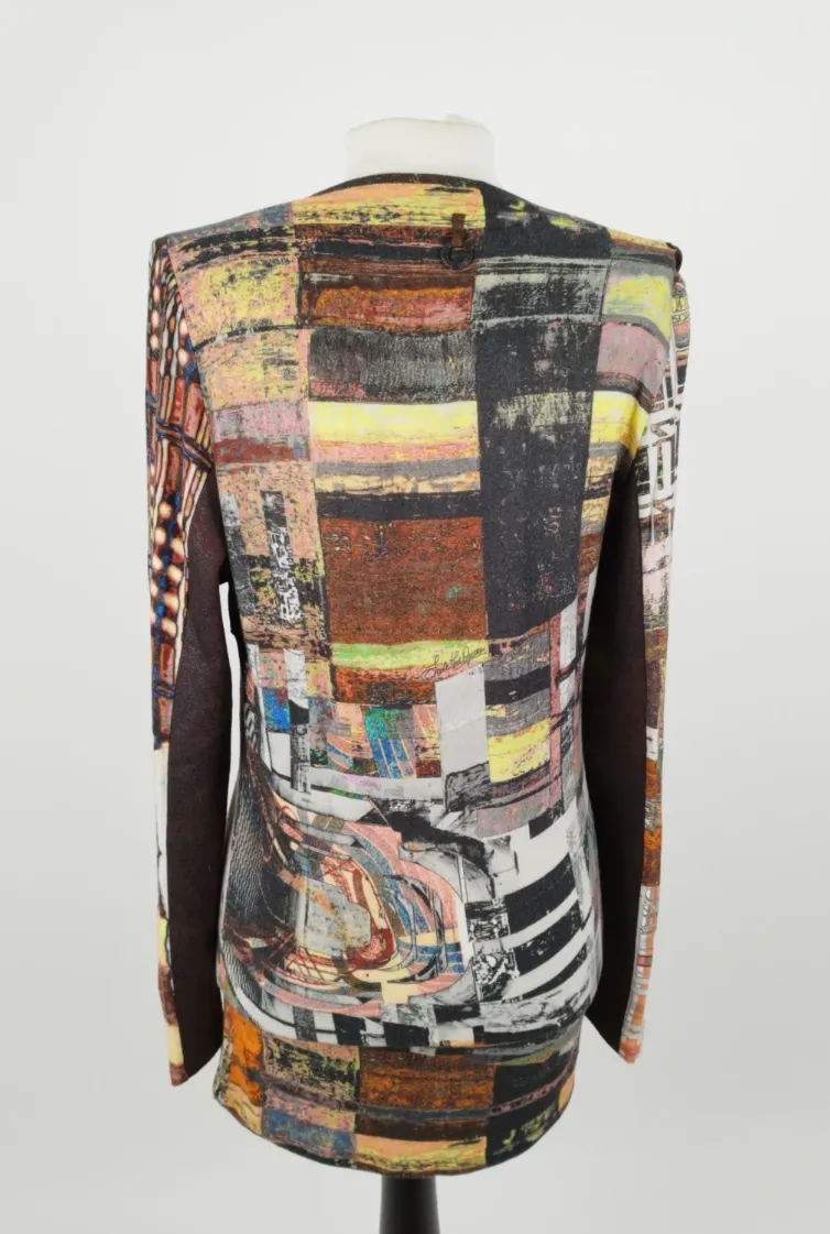 Save The Queen! Oberteil Langärmelig - XL, 62% Viskose, 20% Polyester, 13% Wolle, 5% Elasthan – Bild 4