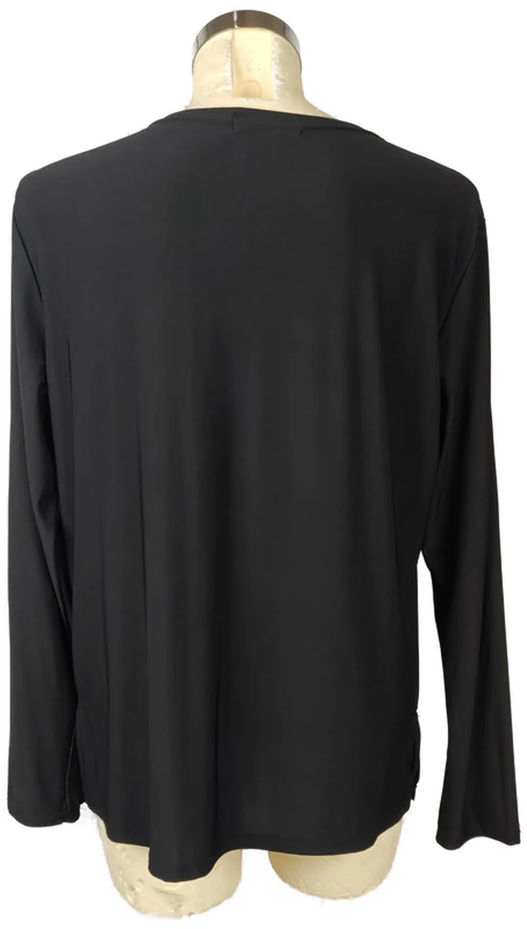 H&D Schwarze Damenbluse Bestickt XL | Eleganter Auftritt – Bild 2