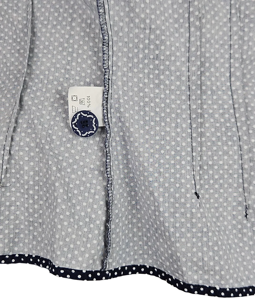 Lena Hoschek Damen Bluse, blau - Gr. S  – Bild 5
