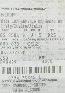 Boss Herren Hose gelb Gr. W 52 - Bild 5