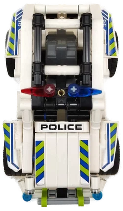 LEGO Technic 42047 – Polizei-Interceptor mit Rückziehmotor – Vorschau 6