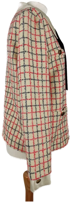 Gucci Tweed-Blazer mit Schleife Größe 40 / L - Bild 3
