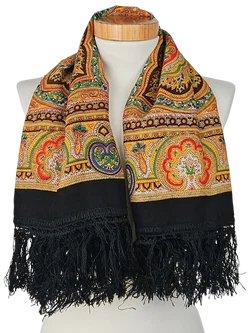 Damen Halstuch mit Ornamenten- multicolor - Bild 2