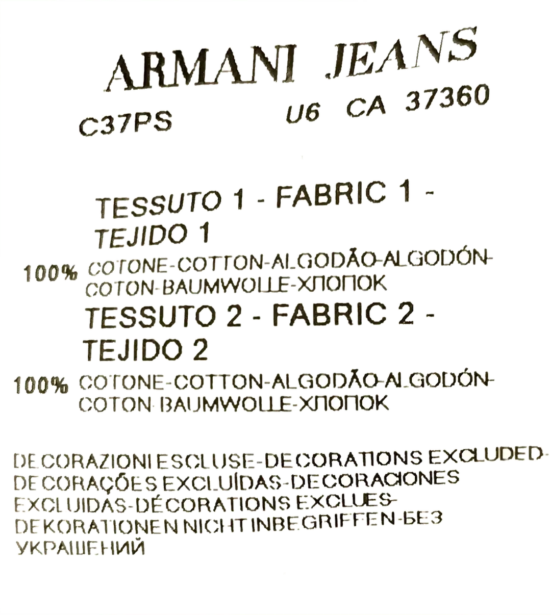 Armani Jeans Herren Hemd gestreift blau Gr. XXL – Bild 4
