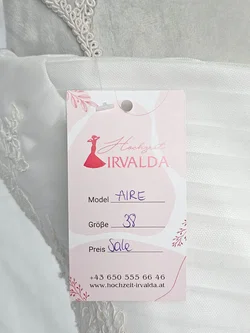 Hochzeitskleid - 14 - Atelier Irvalda (Wien) - Gr. M - Bild 15