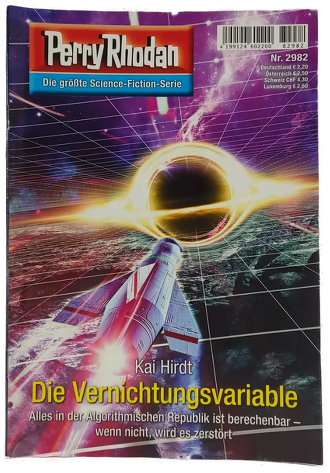 Romanheft Perry Rhodan Die Vernichtungsvariable Erstauflage Nr. 2982 - Bild 2