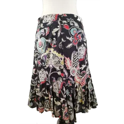 Bemusterter ETRO Midirock - Gr. 42 / 100% Baumwolle - Bild 2