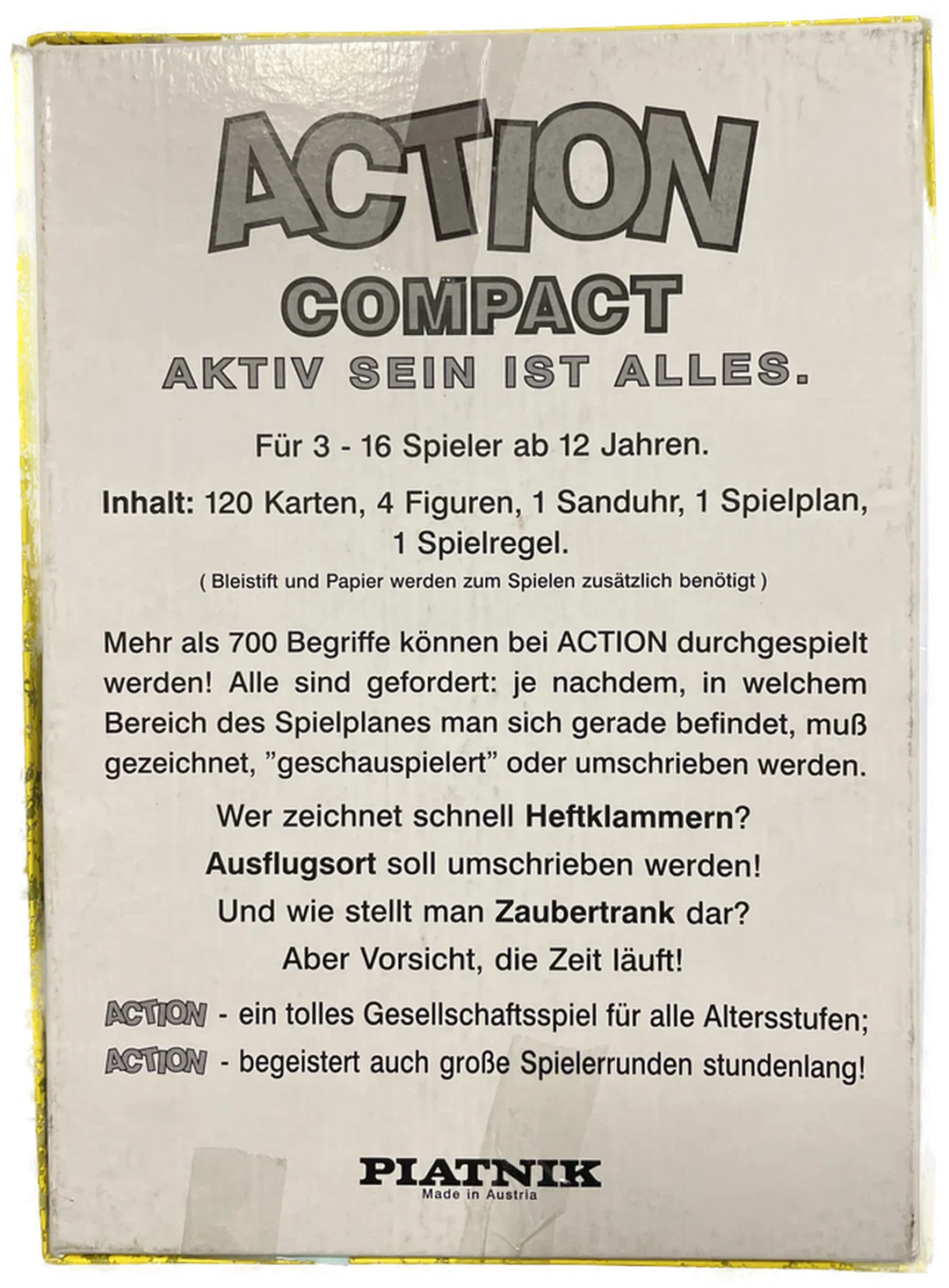 Action compact - Wer kann am besten zeichnen, schauspielern, umschreiben? – Bild 2