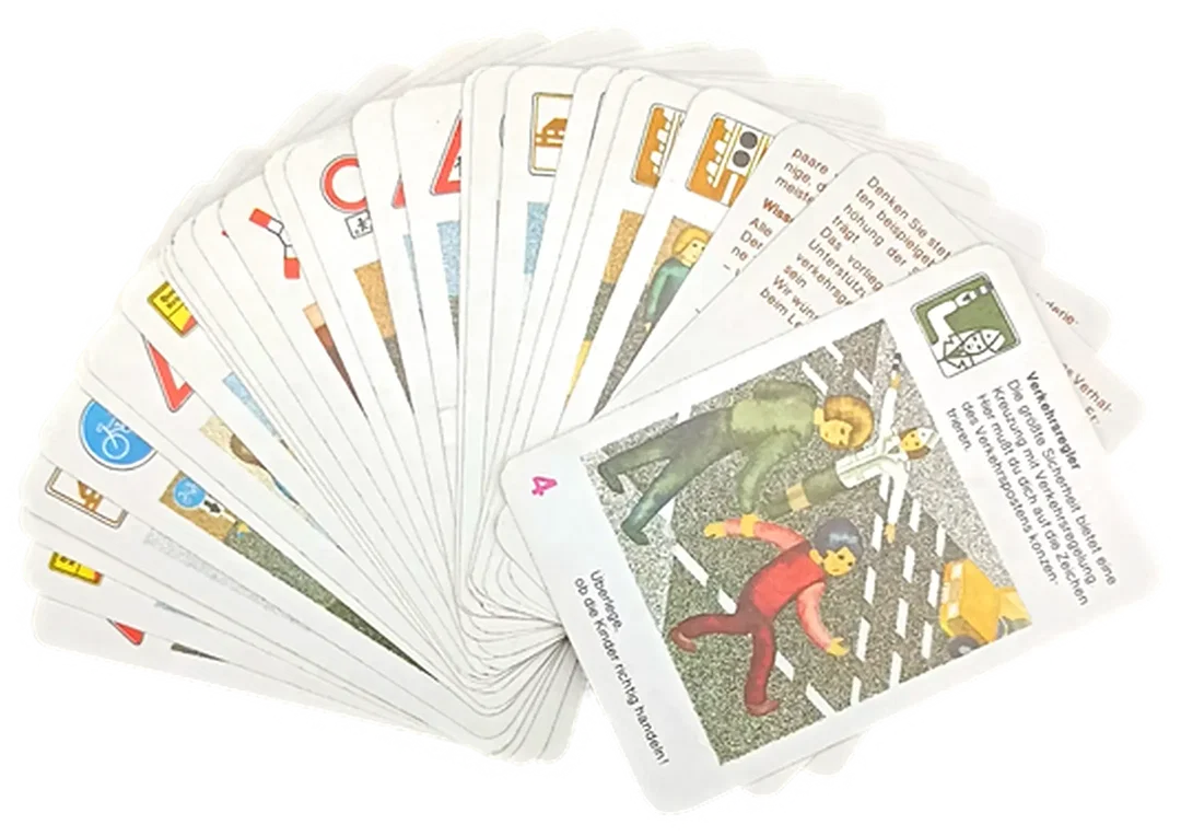 Verlag für Lehrmittel Pössneck: Vintage-Kartenspiel "Die goldene Eins" – Bild 8