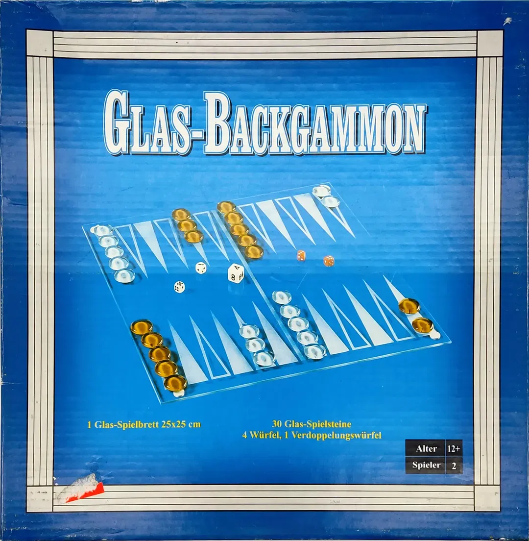 Glas Backgammon - Gesellschaftsspiel - Schou - Bild 4