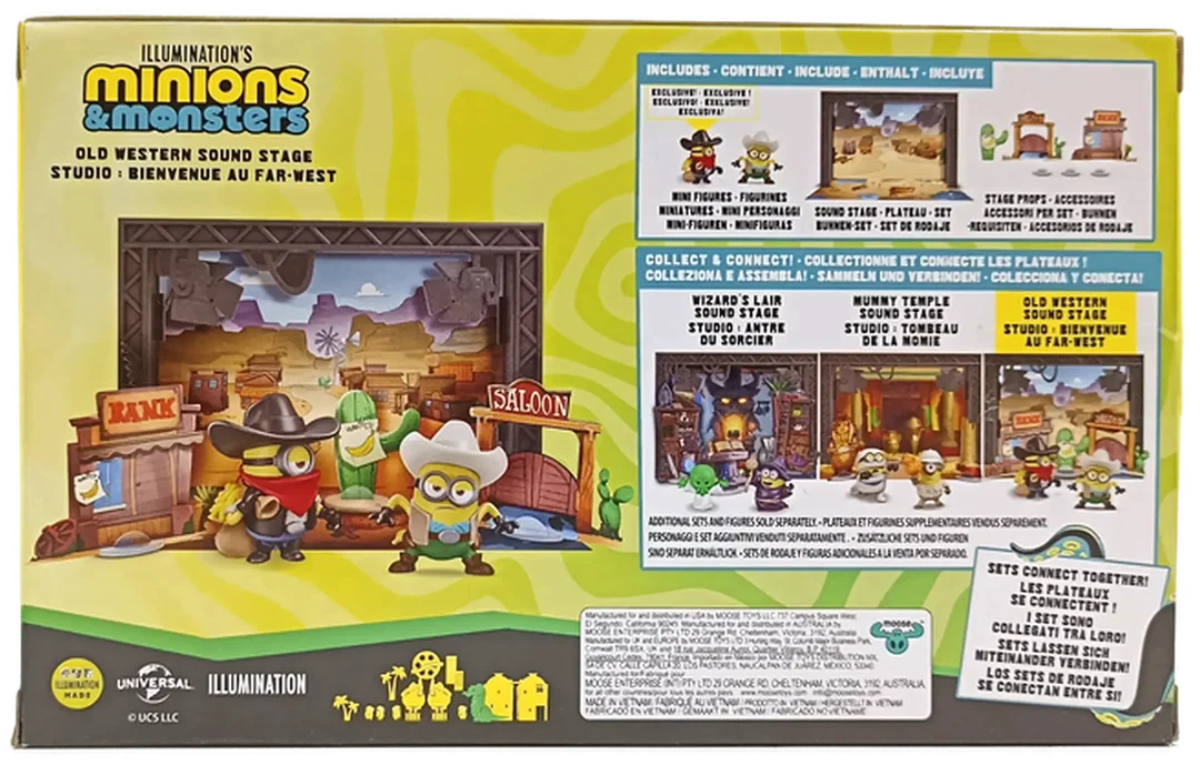 Illumination Minions & Monsters Western-Kulisse Spielset  – Bild 3