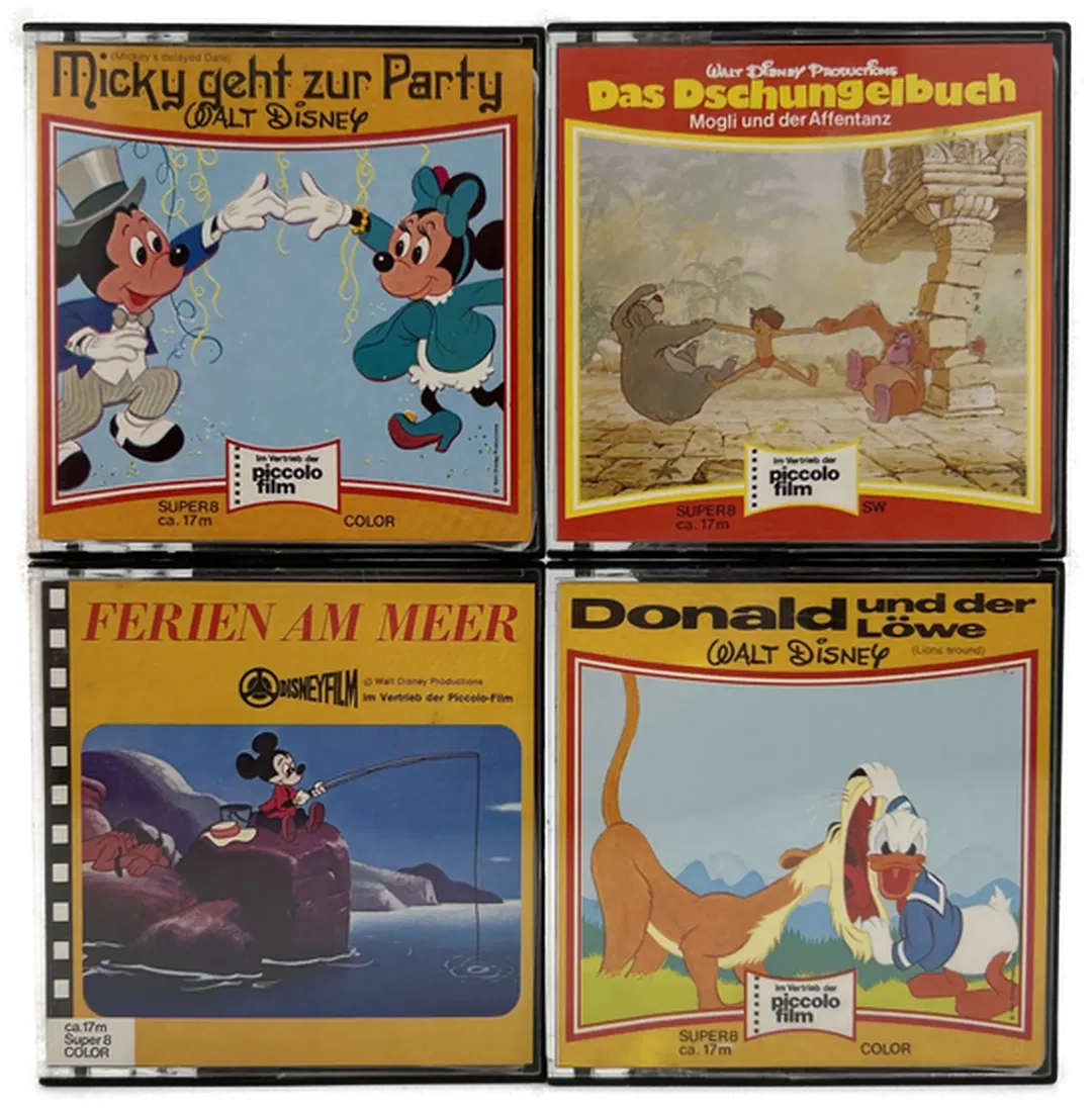 Disneyfilm 4 Stück Super 8 Color - Bild 1