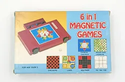 6 in 1 Magnetic Games - 6 Brettspiele - Bild 2