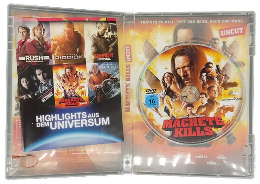 DVD "Machete Kills" mit Danny Trejo und Michelle Rodriguez – Bild 3
