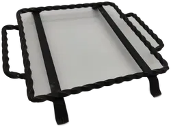 Topfuntersetzer Schmiedeeisen mit Fliese - Bild 3