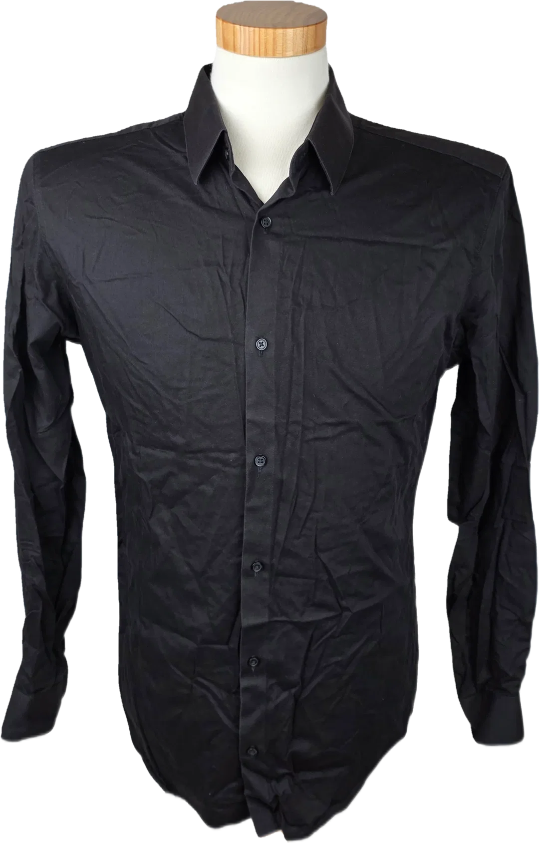 Jack & Jones Herrenhemd schwarz Gr. 40 – Bild 1