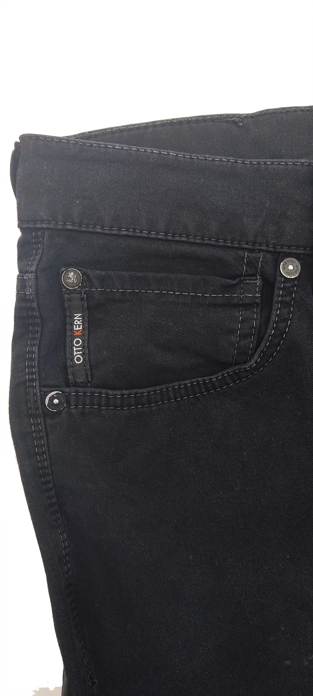 OTTO KERN Herren Jeans schwarz - Gr. W33/L34 – Bild 4