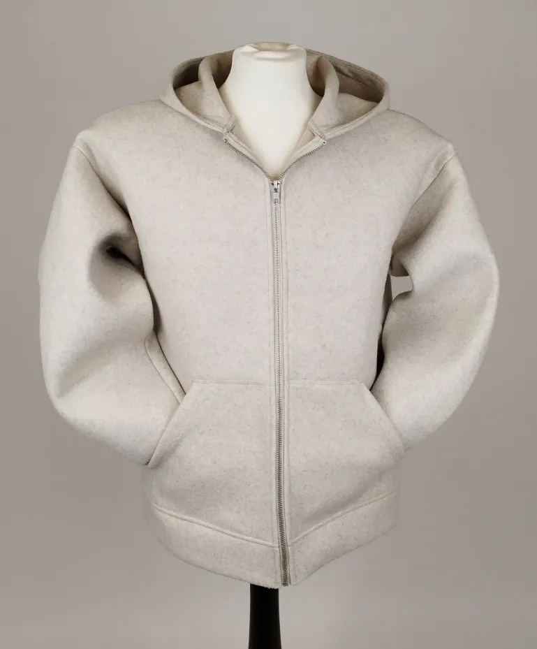 Zara Grauer Hoodie - ca. Gr. S / 100% Polyester - Bild 4