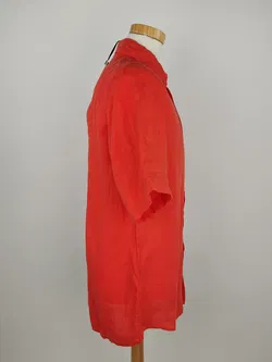 Givn Herren Leinenhemd orange - L / 52 - Bild 2