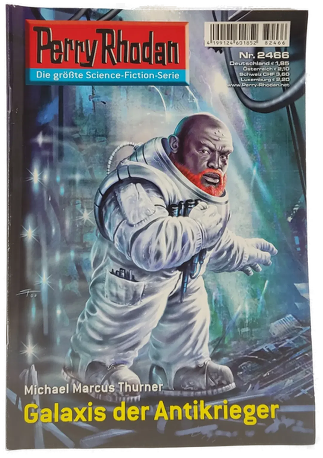 Romanheft Perry Rhodan Galaxis der Antikrieger Erstauflage Nr.2466 - Bild 1