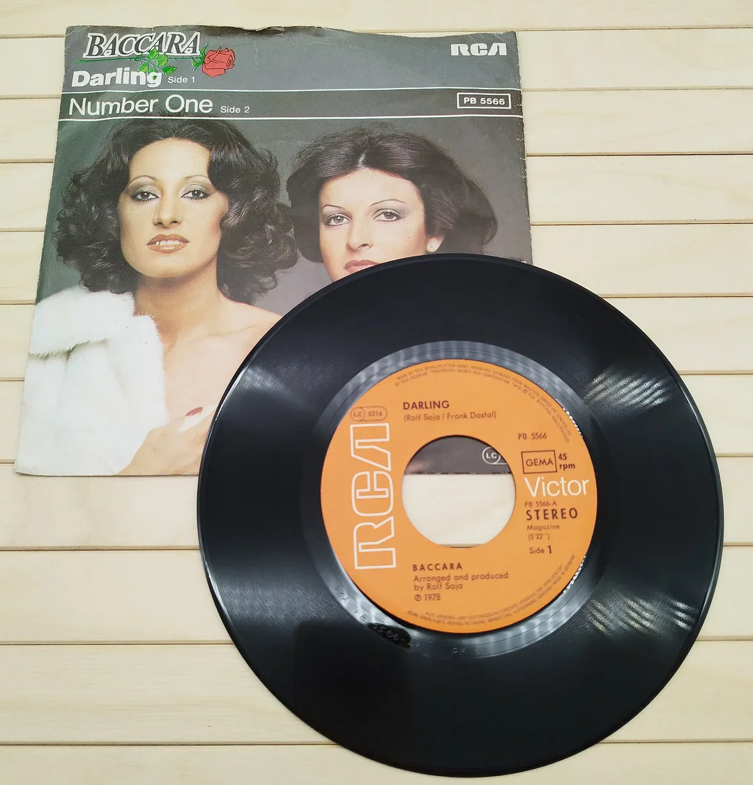 Baccara, Vinyl Singles, 4 Stück im Set  – Bild 2