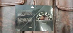 Pervin Herren Lederjacke braun Gr. S - Bild 5