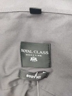 Royal Class Herrenhemd grau - Gr. 38 (XXS) (body fit) - Bild 4