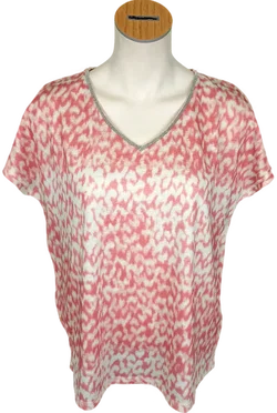 Christian Berg Woman Damenshirt gemustert Gr. L