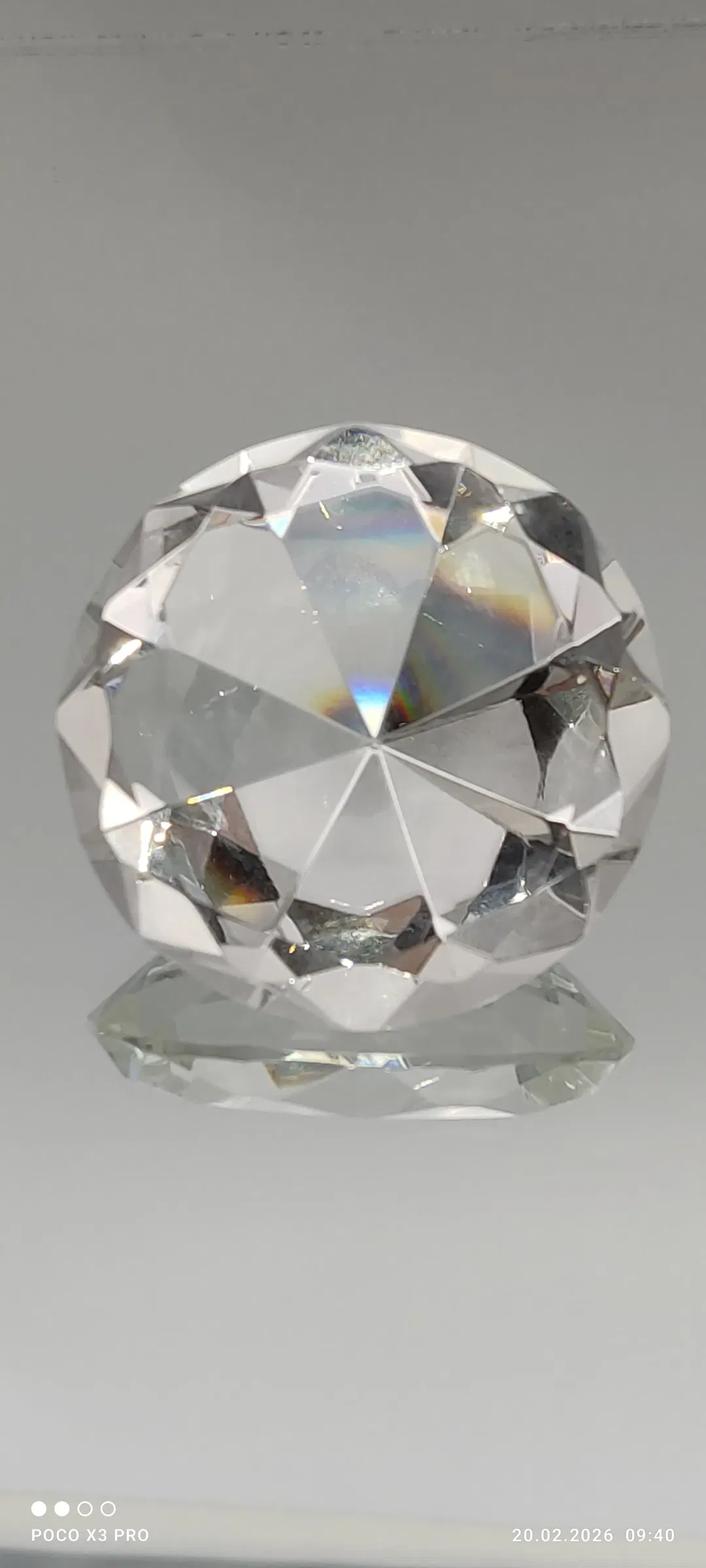 Kristallglas Briefbeschwerer - Bild 4