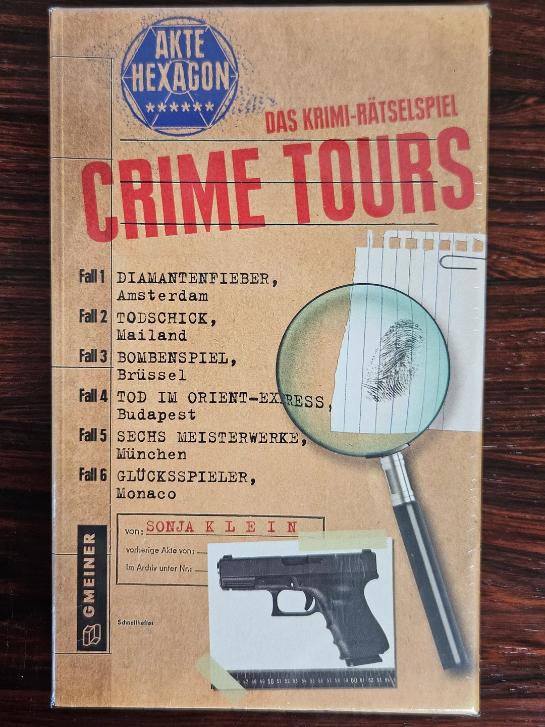 Das Krimi-Rätselspiel 