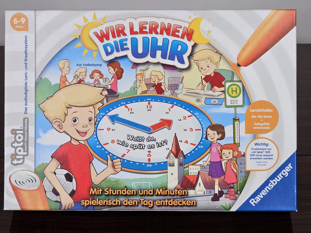 tiptoi® Wir lernen die Uhr - Gesellschaftsspiel - Ravensburger – Bild 1