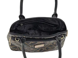 Giulia Pieralli Damen Handtasche, schwarz/gold - Bild 4