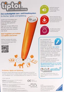 Tiptoi Stift mit Aufnahmefunktion von Ravensburger (Create Edition, ab 3 Jahren) - Bild 2