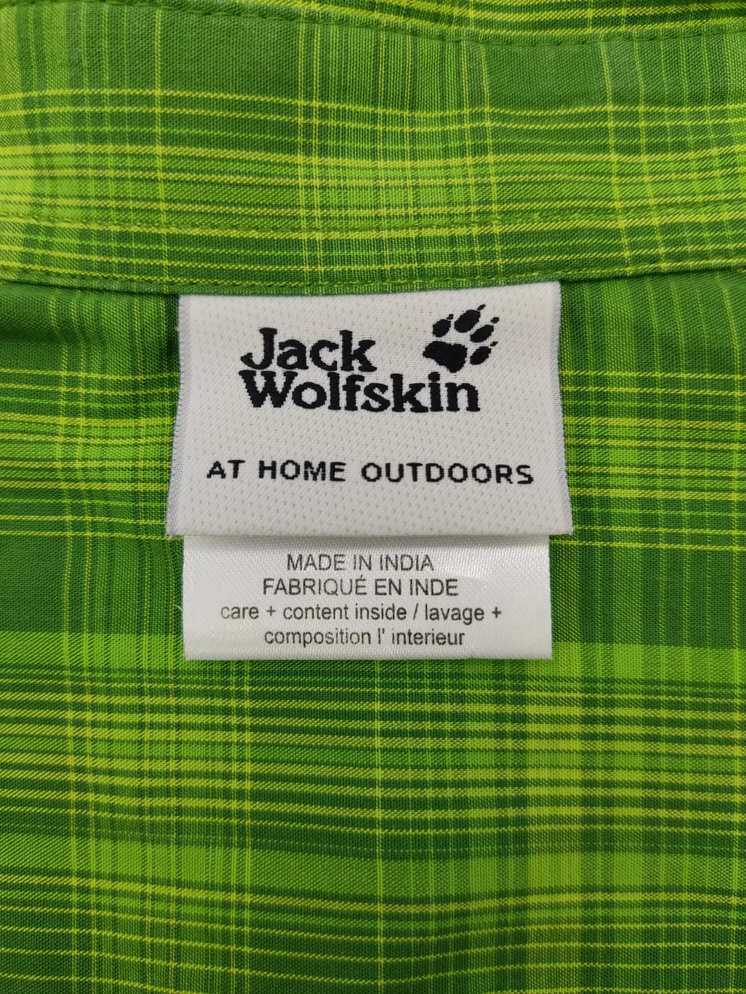 Jack Wolfskin Herren Hemd grün Gr.S – Bild 4