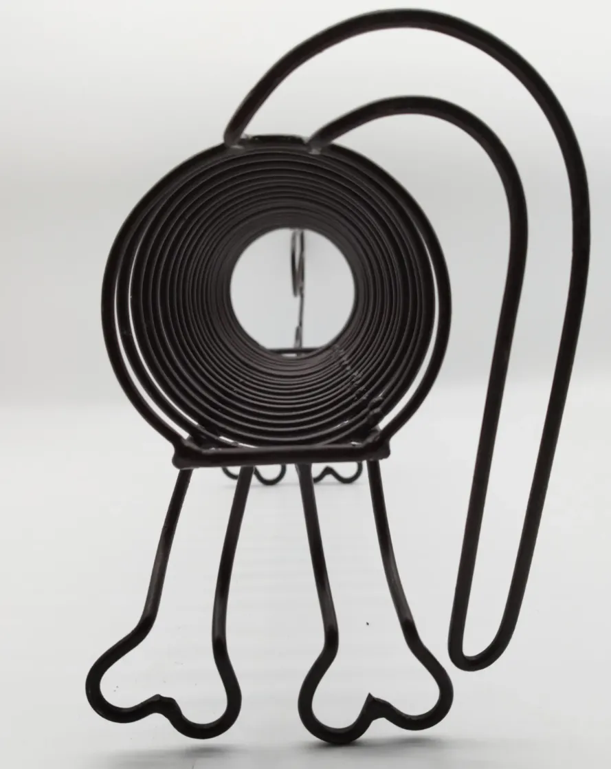 Witziger Spiral Dackel Halter - 1980er / VINTAGE – Bild 4