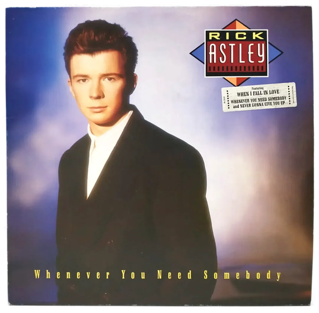 LP Rick Astley - Whenever You Need Somebody (1987) | 80er-Pop - Bild 1