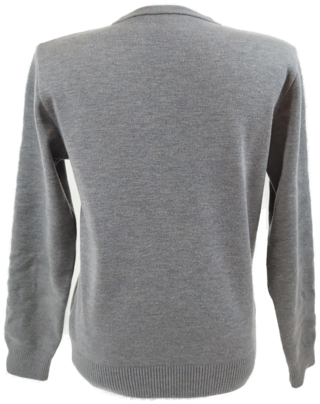 Herrenpullover Putz-Ebensee Grau Merinowolle, Gr. M | Merino-Wärme – Bild 4