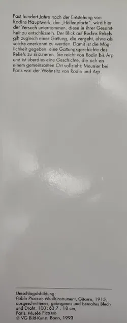 Grund und Figur: die Geschichte des Reliefs und Auguste Rodins Höllentor - Roland Bothner - Bild 2