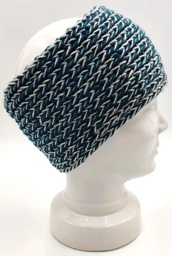 Handgestricktes Stirnband