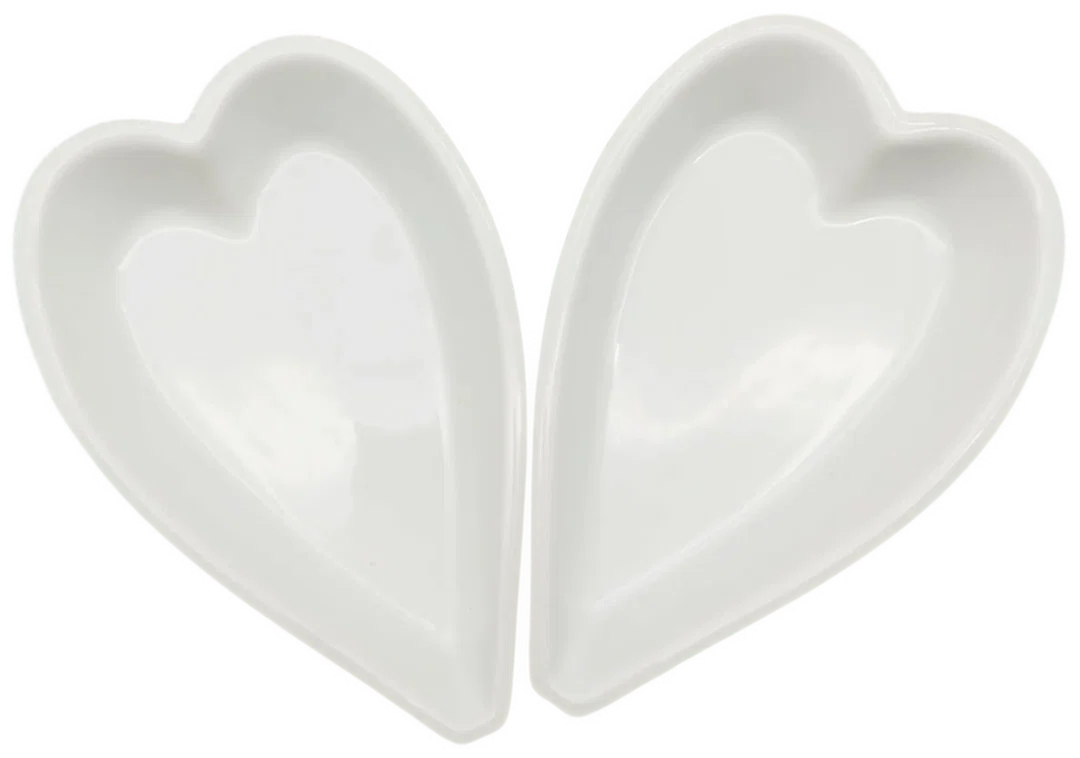 Herzförmige Schalen - zum Aufbewahren / Dekoration - Bild 4