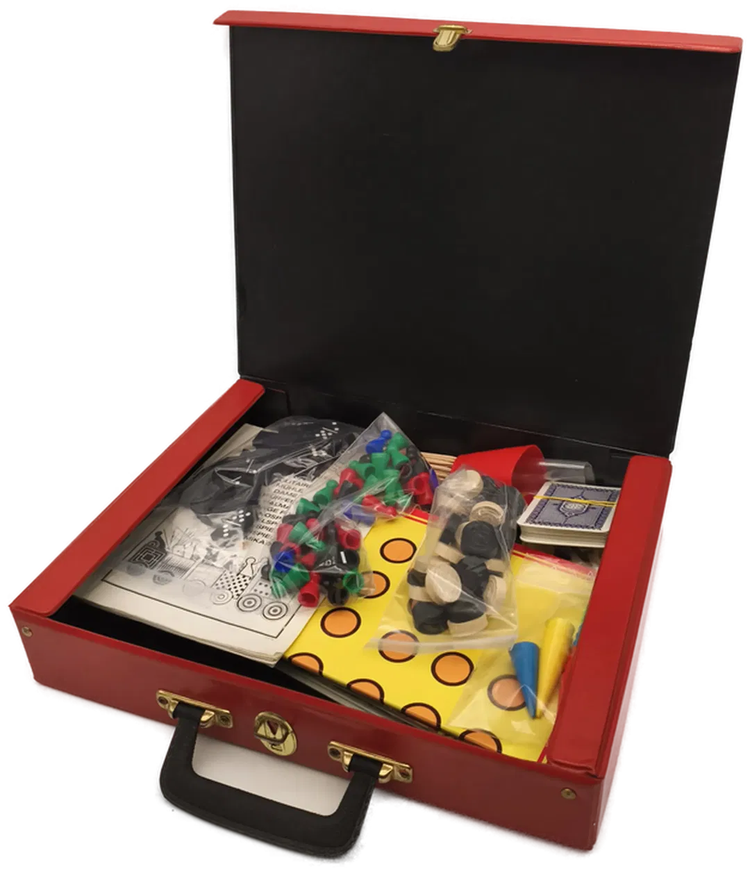 Spielesammlung, klassische Brettspiele, Retro, Vintage - Bild 1