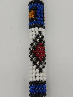 Afrikanisches Salatbesteck Versilbert | Handgearbeitet - Bild 4