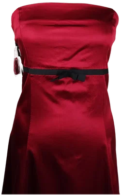 Abendkleid Dunkelrot Gr. S | Romantischer Abendlook - Bild 2